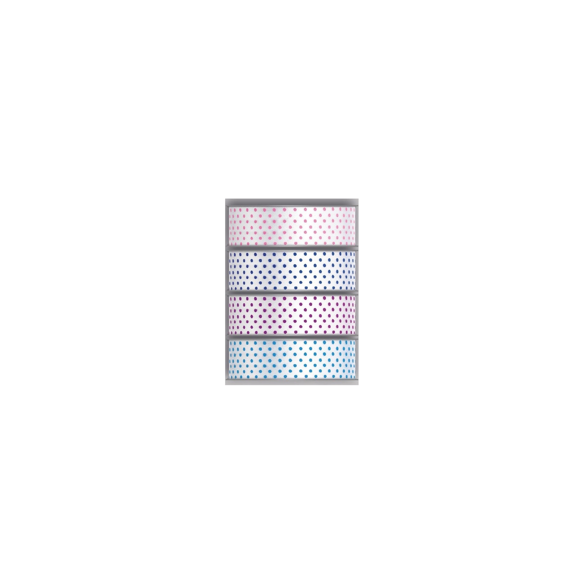 Κορδέλα Σατέν Με Χρωματιστό Πουά 25 mm - PE-14125