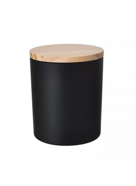Αρωματικό κερί με ξύλινο καπάκι - LW9301