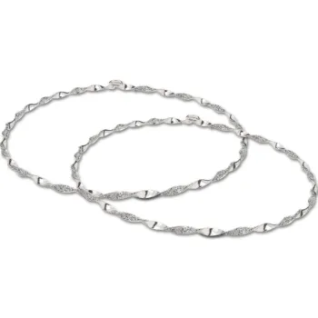 Ασημένια Στέφανα Γάμου STS807