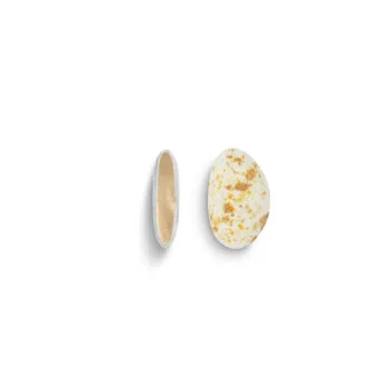 Bijoux Supreme White Choco Lemon Pie 4κg, Πιτσιλωτό Κίτρινο Χρυσο Μεταλλιζε